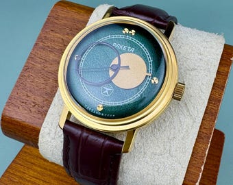 RAKETA Copernic Kopernik Copernicus wristwatch mechanical watch Men's 2609
