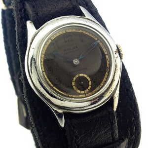 DULUX incabloc Swiss vintage mechanical wristwatch watch antique montre uhr reloj zegarek