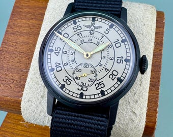 POBEDA Pilot Aviation Sturmanskie Mechanical men's wristwatch military watch ussr