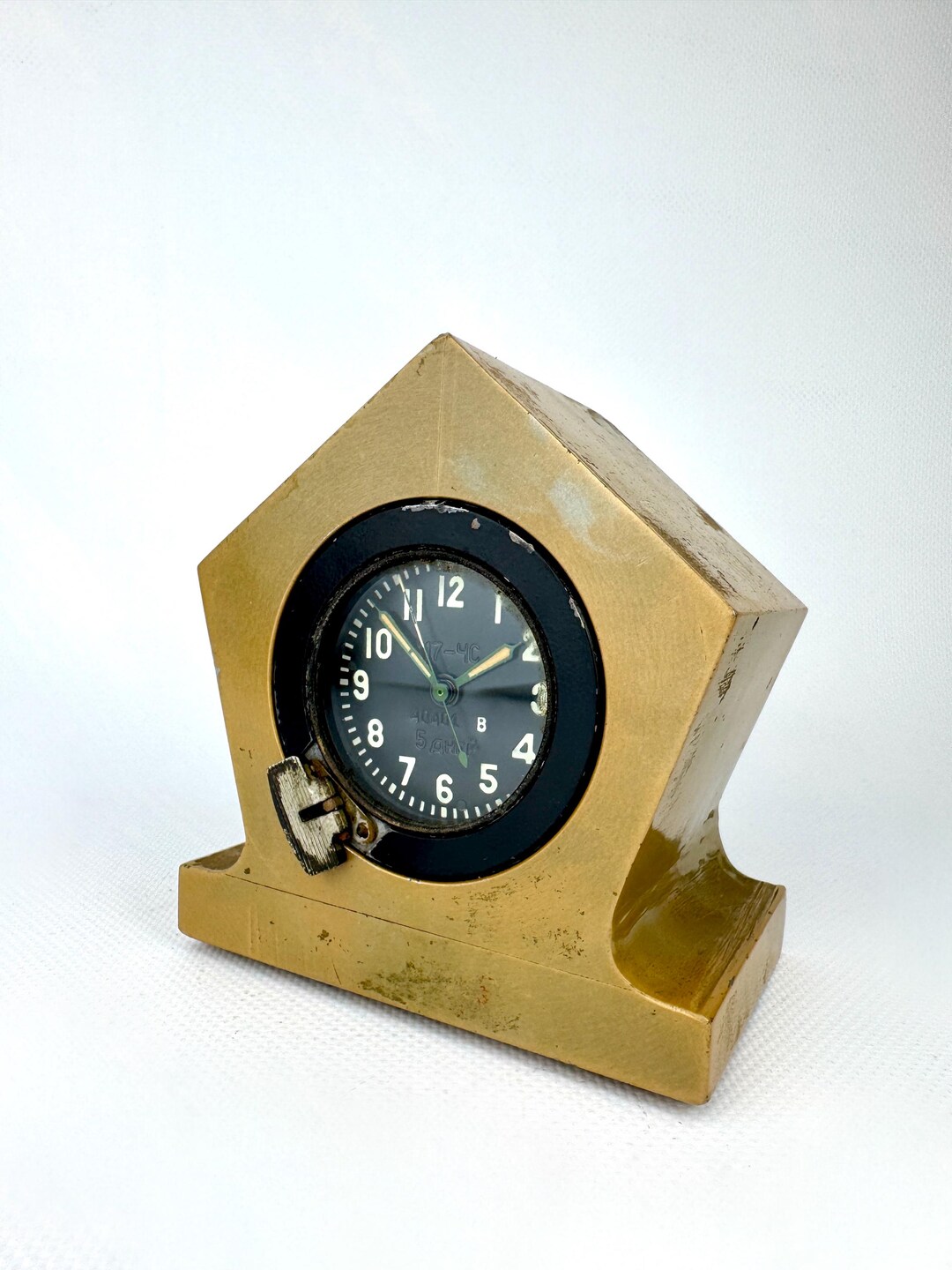 Soviet Mechanical Tank Panel Clock Watch Stopwatch Time 117-chs - Etsy