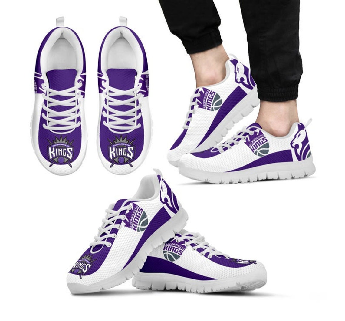 Sacramento Kings Sneaker The Kings Shoes Basketball Sneaker Etsy