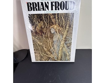 NEW Sealed 1977 Brian Froud The Elfin Maid Fantasy Art Puzzle | 6155 RARE