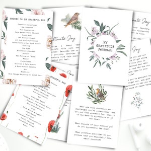 Dankbaarheid Prompts, Dankbaarheid Journal Prompts, Dankbaarheid Afdrukbaar, Joy Journal, Afdrukbare Journal Cards, Journaling Prompts, Schrijven Prompts