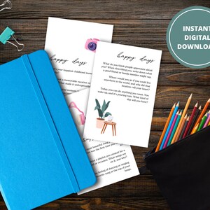 Happy Journal Prompts, Journaling Prompts, Writing Prompts, Gratitude ...