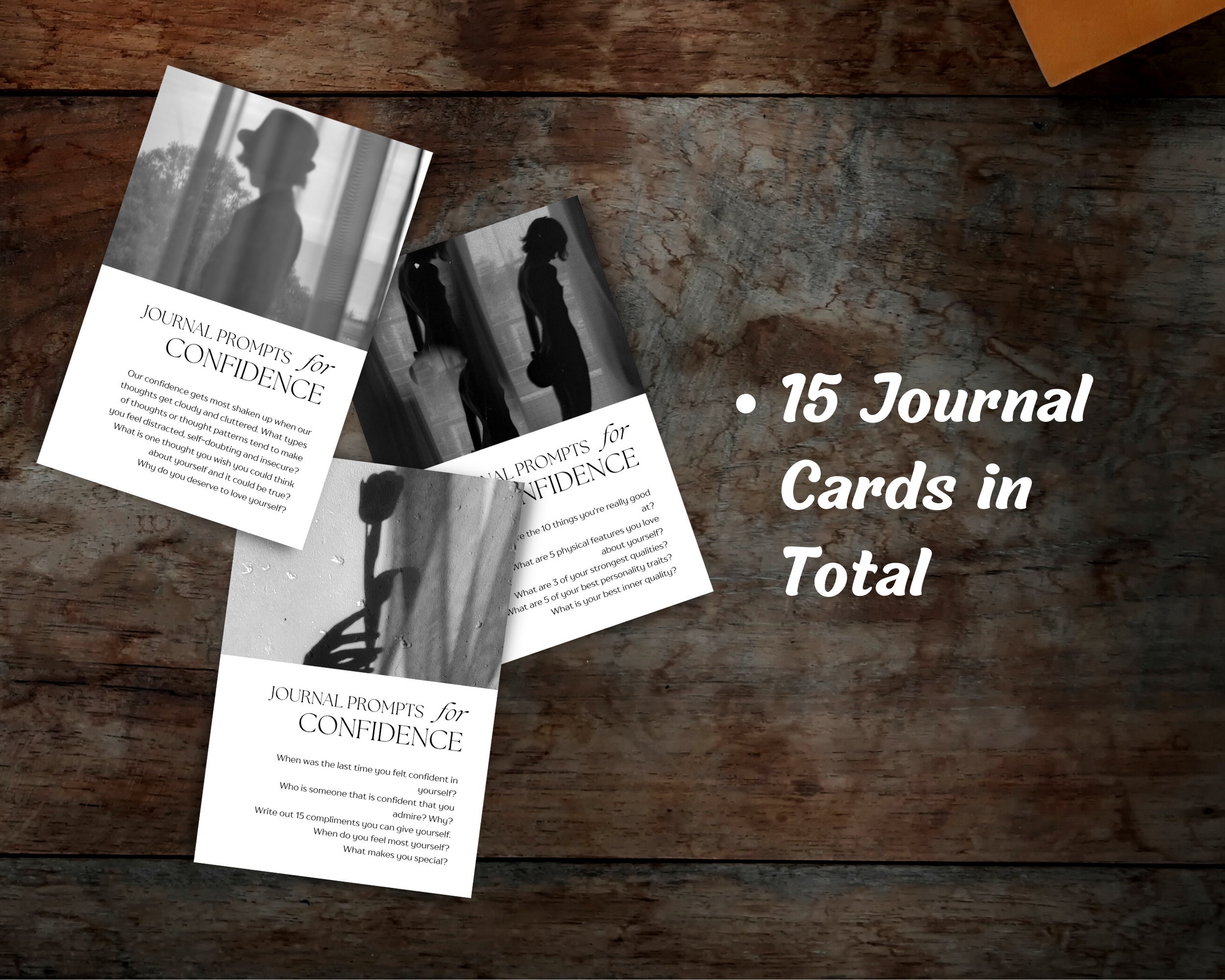 Journal Prompts for Confidence & Self Esteem, Journaling Prompts ...