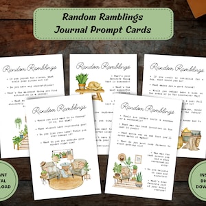 Journal Prompts, Journaling Prompts, Journal Prompt Cards, Hygge Journal, Schrijven Prompts, Creative Journal, INSTANT DIGITALE DOWNLOAD