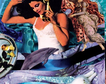 Queen of Cups Print (The Telezma Tarot)