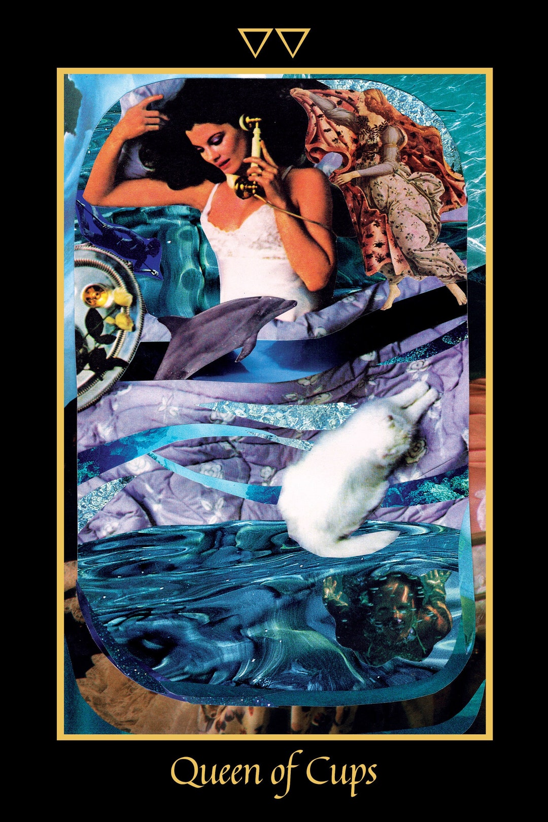 Queen of Cups print Etsy