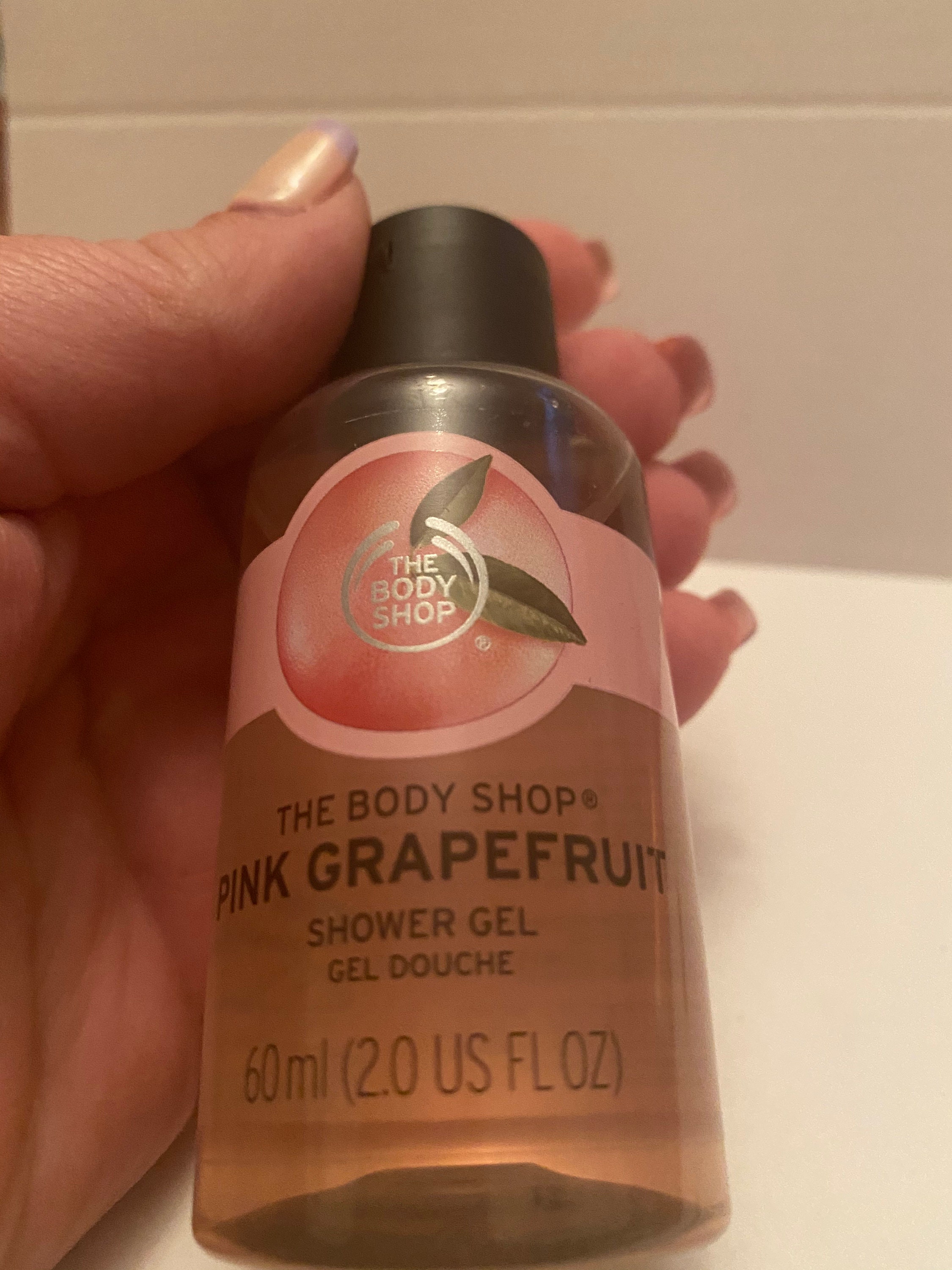 Pink Grapefruit Shower Gel 60ml. Etsy