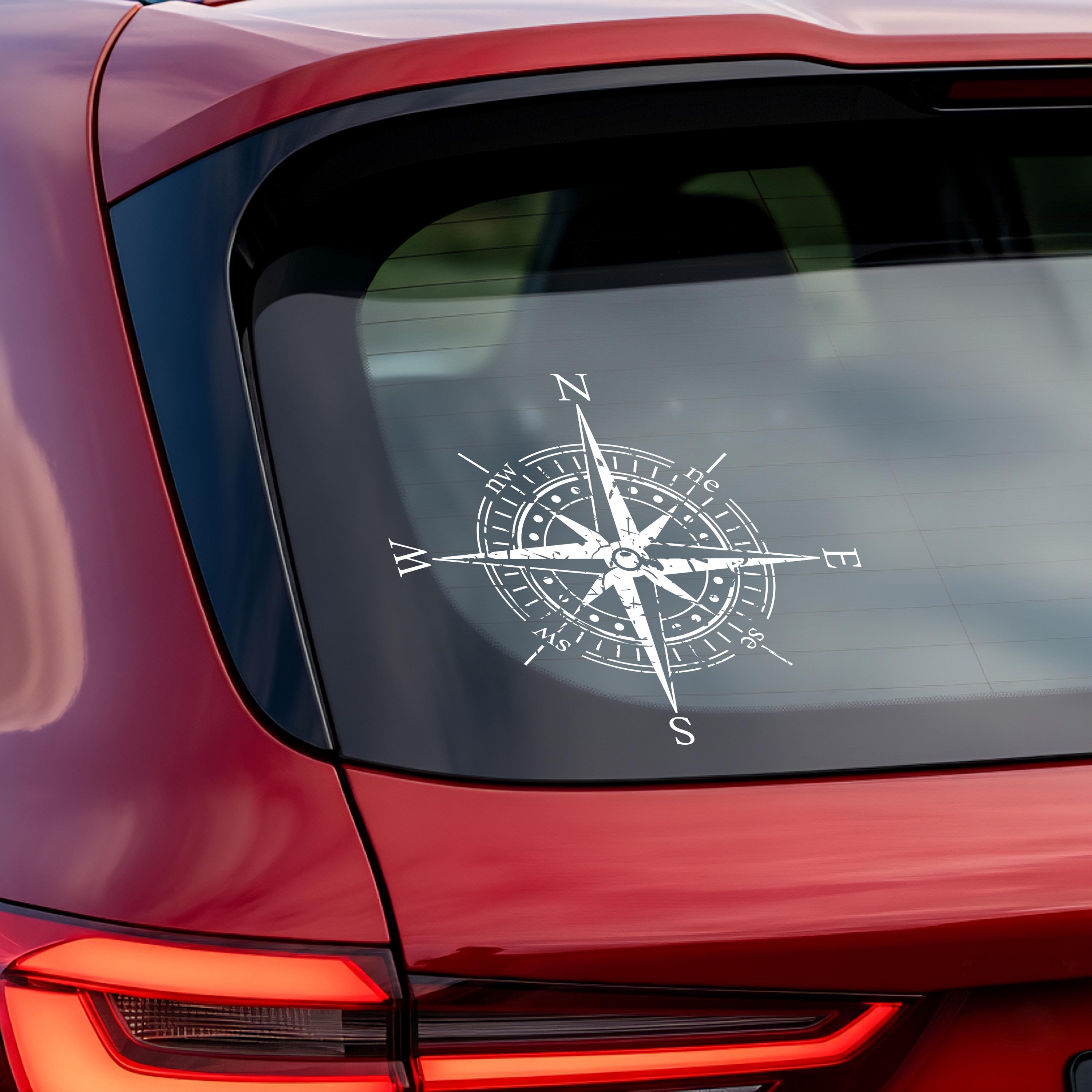 Compass Vinyl Decal - Vinyl Sticker for Your Van, Camper, Caravan and ...