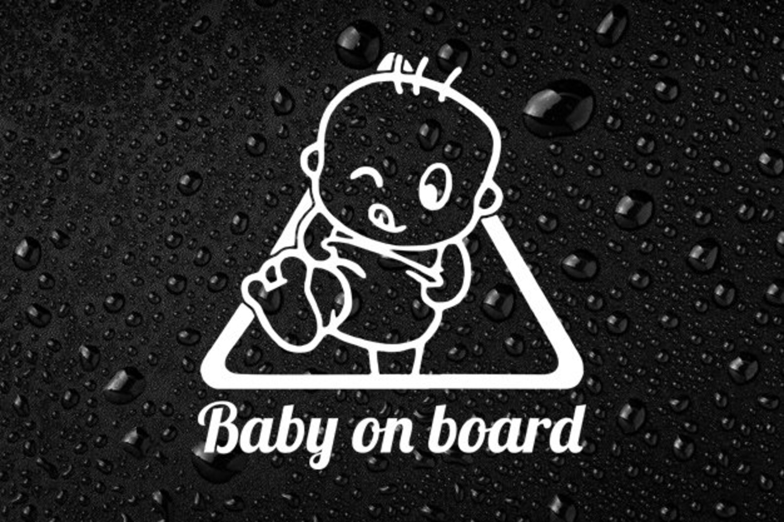Baby on Board decal Car Decal Window Sticker Car Sticker Etsy