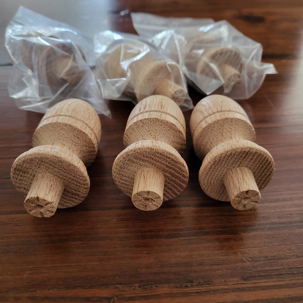 Mini Wood Finials