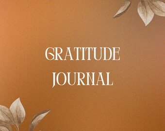 Daily Gratitude Journal