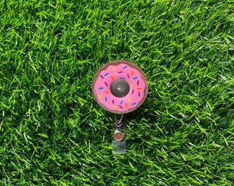 Donut Retractable Badge Reel