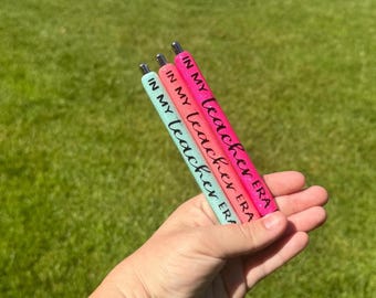 In My Teacher Era Glitter Pen
