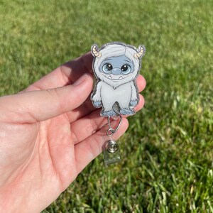 Süsser Yeti Abzeichen Reel