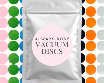 Scented Vacuum Discs x 6 | Strong Scent Throw | Pet Odour Neutraliser | Cleaning Hack | Fresh Laundry Scents | Vegan Home Cleaning