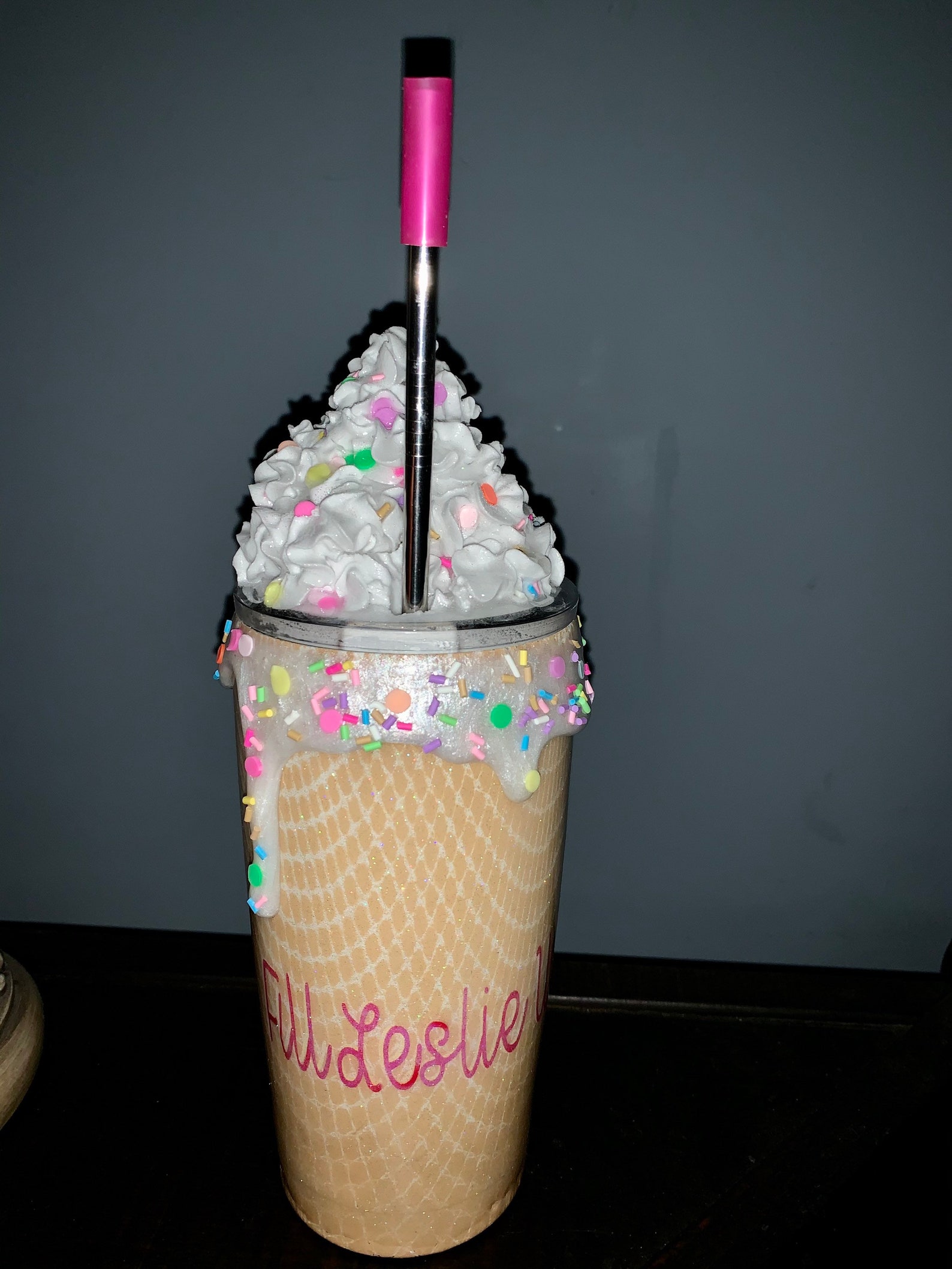 Ice Cream Tumbler Etsy