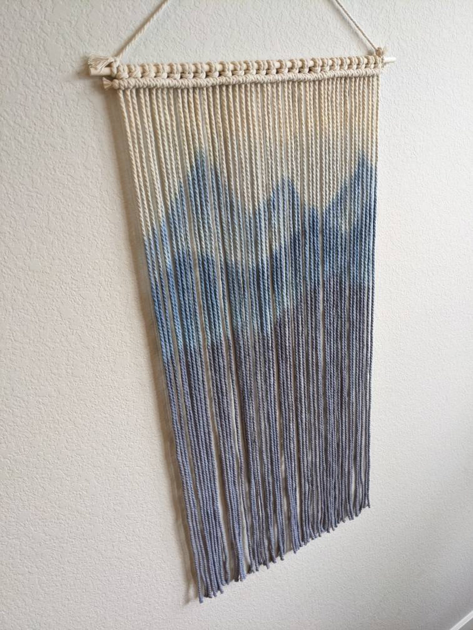 18 Mountain macrame wall hanging Etsy