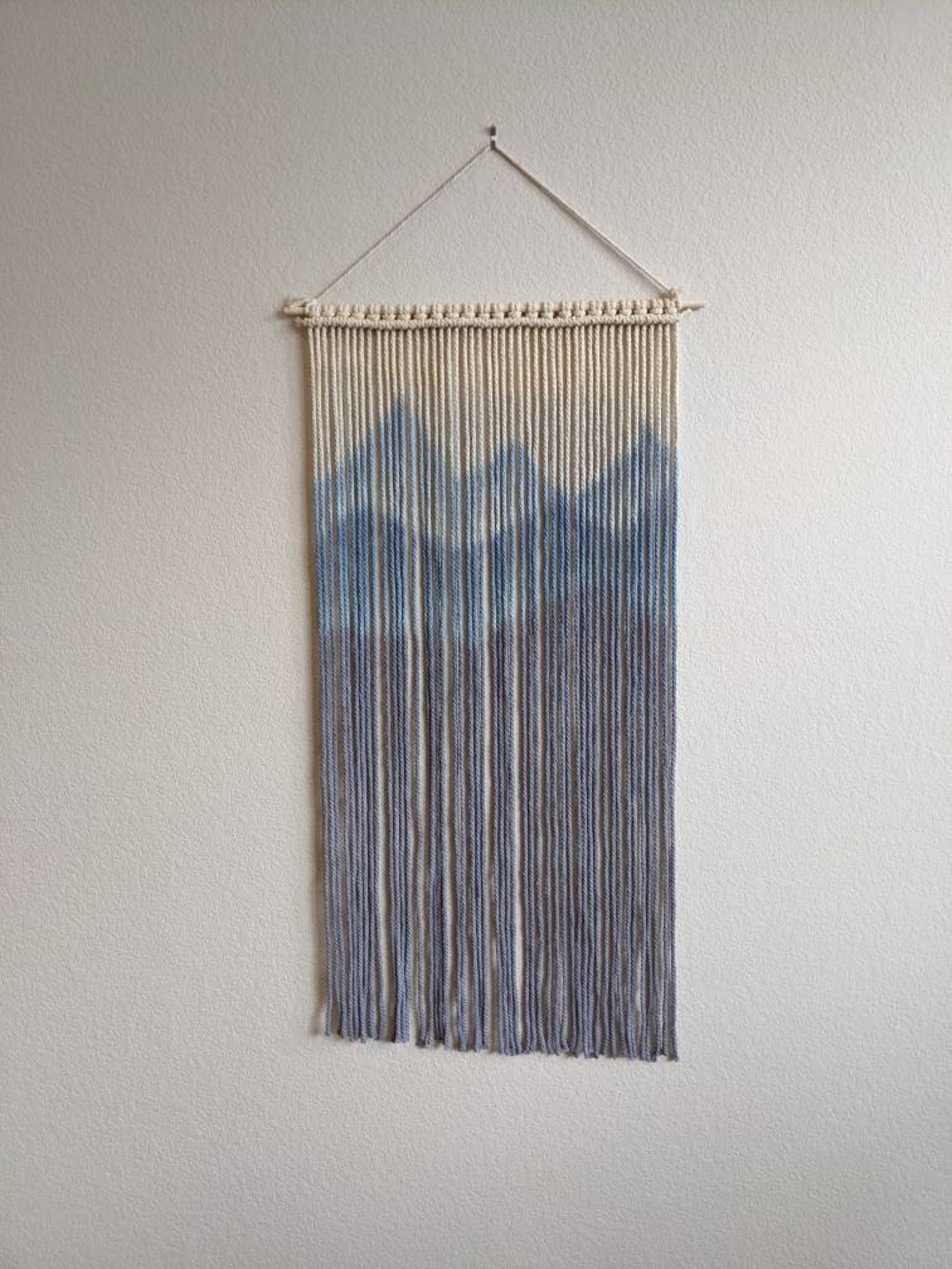 18 Mountain macrame wall hanging Etsy