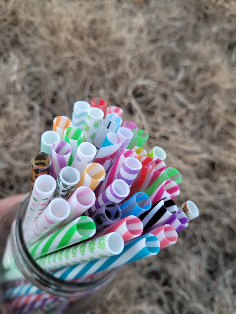 MYSTERY DESIGNS 9 Reusable Straw