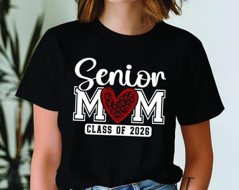 Senior Mom T-shirts, graduating class shirts, senior year shirt, Shirts for Seniors, Senior pride, graduation gifts - Custom Made Gifts