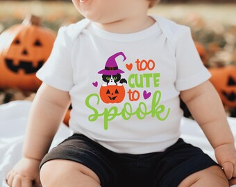 Lindo body de Halloween para bebé, mono, regalo para recién nacido, body para bebé, primer disfraz de Halloween para bebé - Regalos personalizados