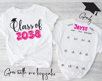 Camiseta con huella de mano "Crece conmigo" - Elige el color de tu diseño - SOLO PARA LA ESCUELA SCP