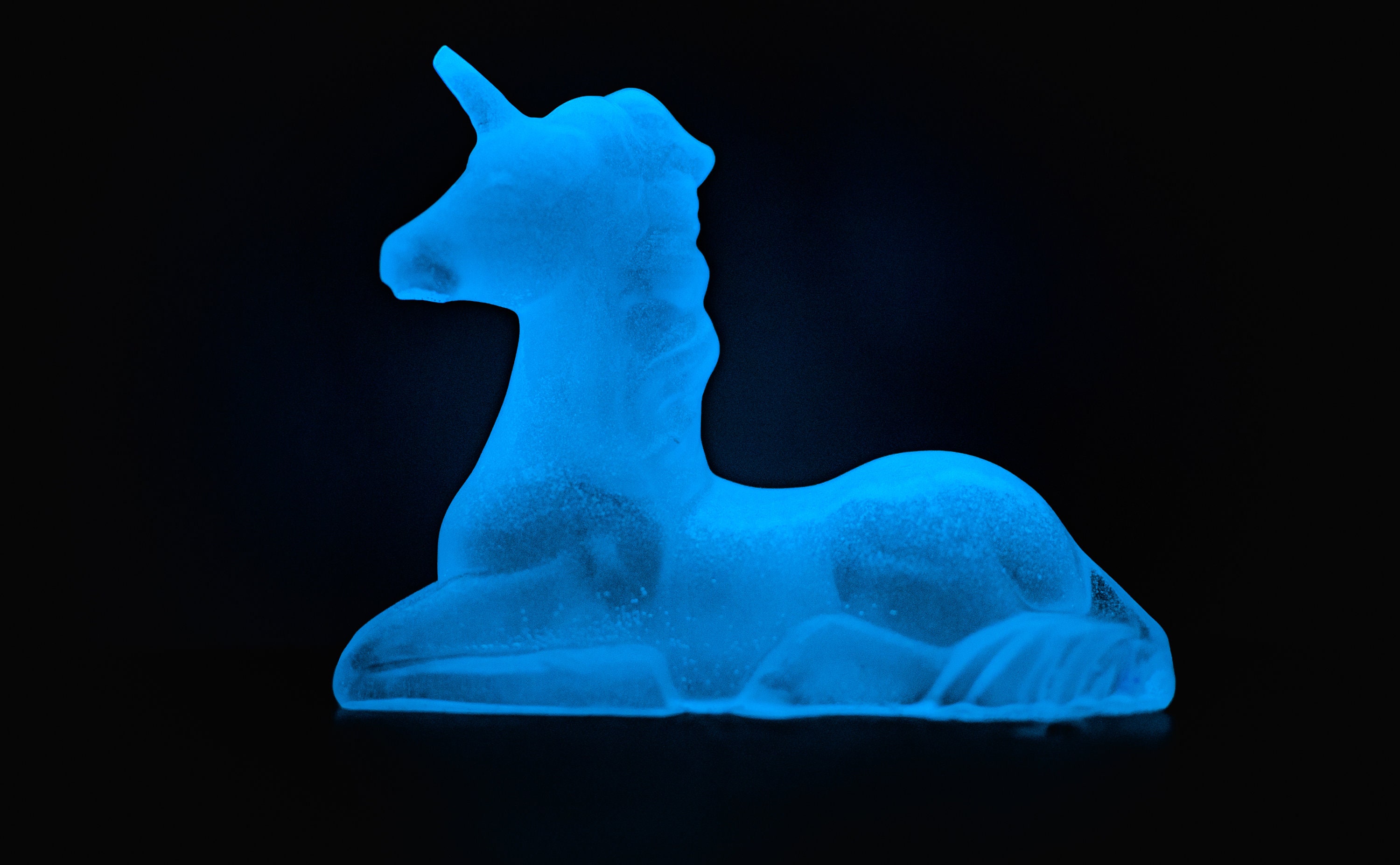 Glow In The Dark Unicorn unicorn epoxy resin Etsy