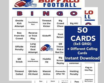 Bingo del calcio, 50 cartelle del bingo uniche, attività calcistica, gioco del bingo stampabile per bambini, 75 diverse cartelle telefoniche, solo download digitale