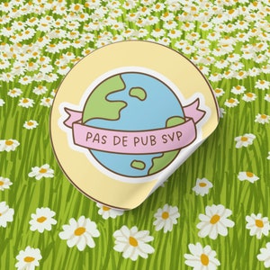 STOP RECLAME sticker - Gaïa