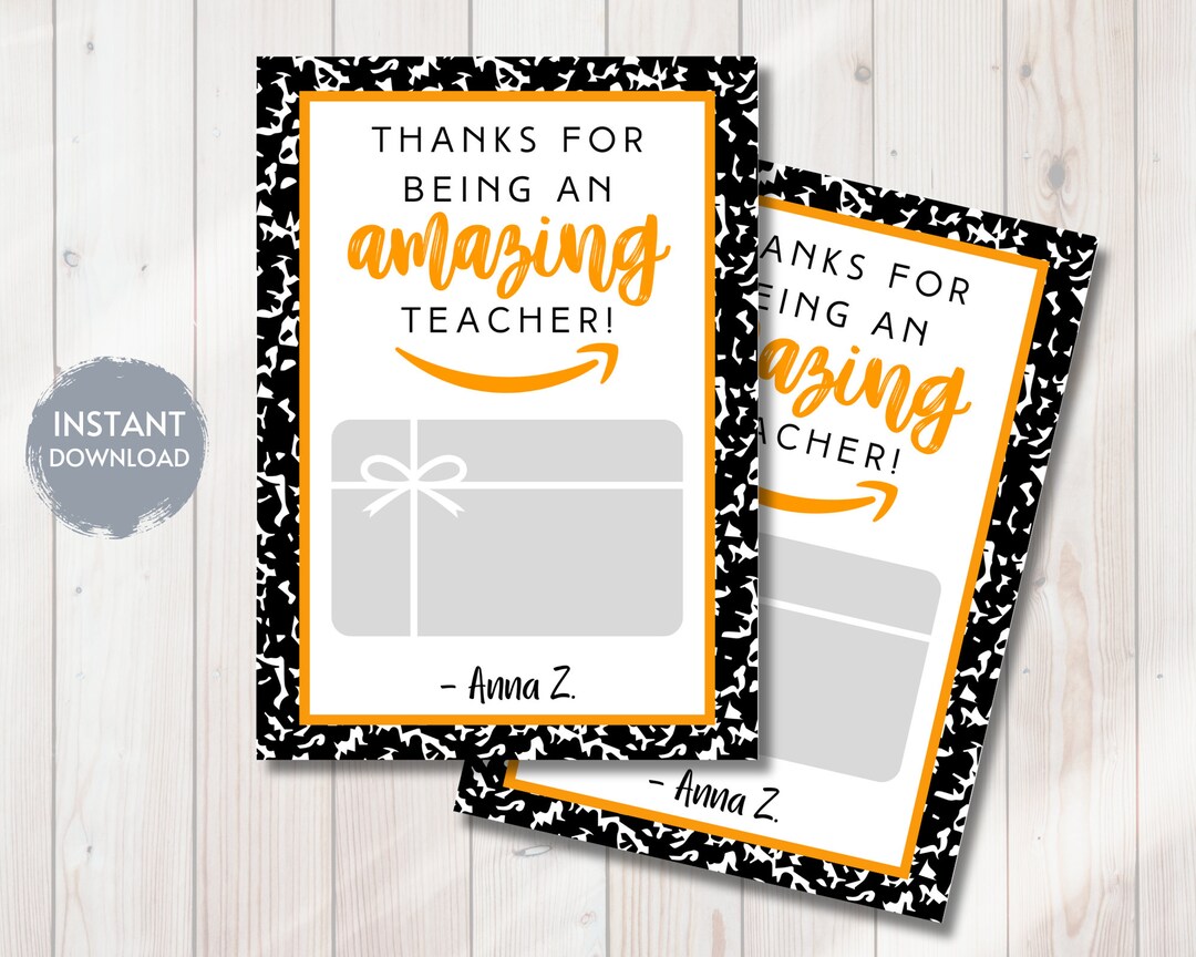 Amazing Teacher Gift Card Holder - Il 1080xN.5927870150 Kfdi 
