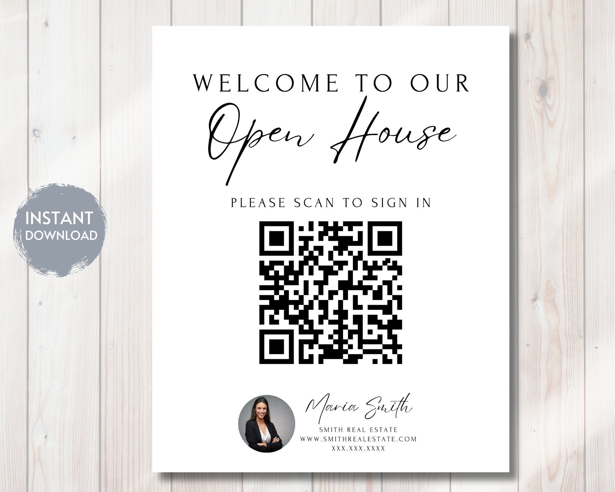 Realtor Open House Sign in Sign, Real Estate Broker Open High Sign in ...