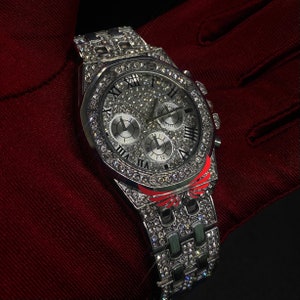 Iced out watches for kids clearance