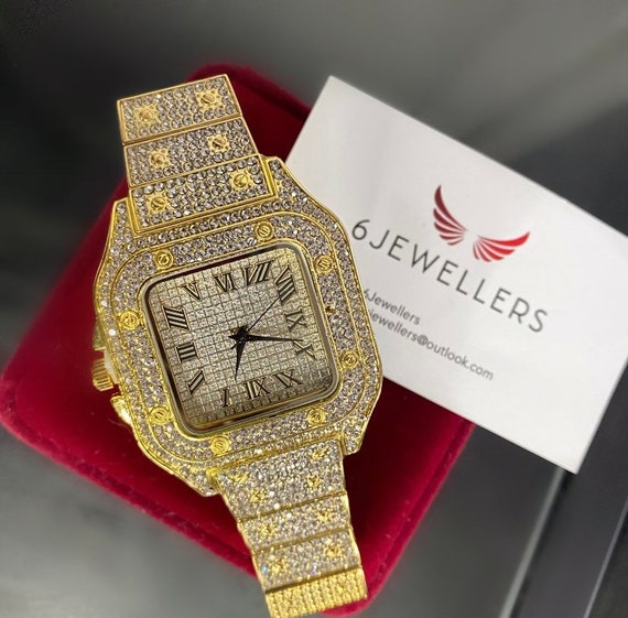 Square designer shop watch
