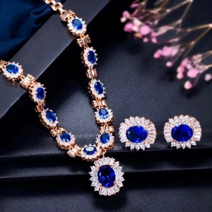 Bridal necklace set green colour Clearance