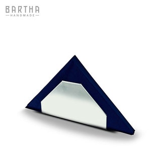 Portatovaglioli pieghevole - Acciaio inossidabile (metallo) - Design minimale - Bartha Handmade