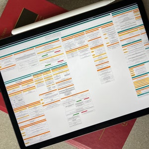 Civil Procedure Law School Outline Flowchart