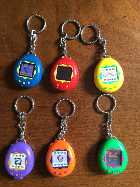 Vintage Tamagotchi Key Chain YOU CHOOSE Etsy