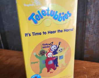 Vintage Teletubbies VHS Tape It's Time to Hear the Horns!