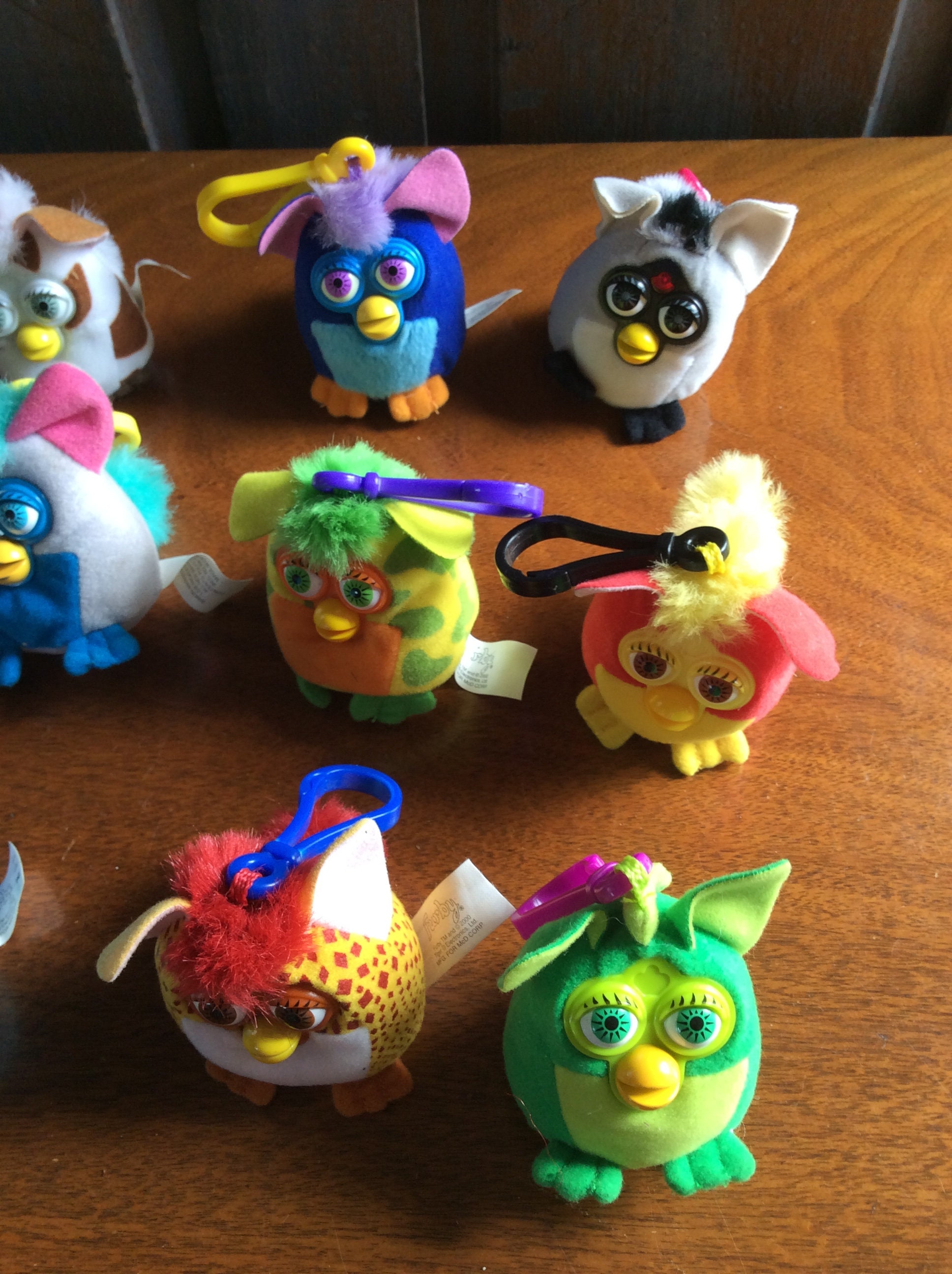 Vintage Furby Keychain YOU CHOOSE Etsy