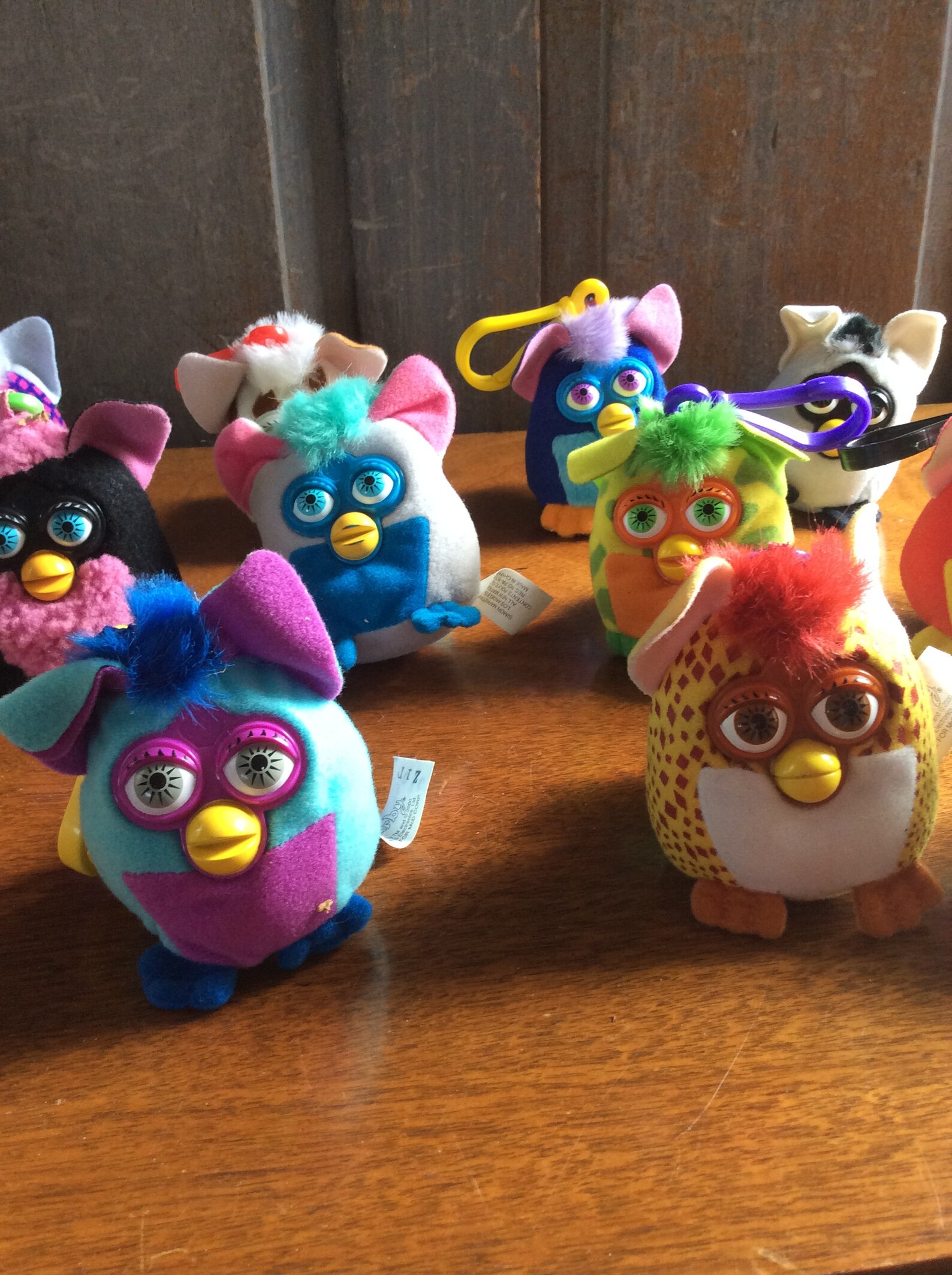 Vintage Furby Keychain YOU CHOOSE Etsy