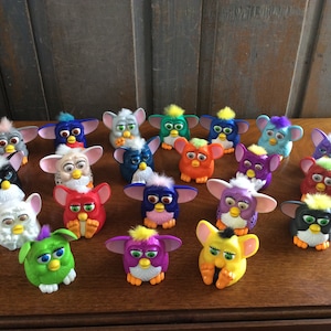 Vintage Plastic Furby Figure YOU CHOOSE