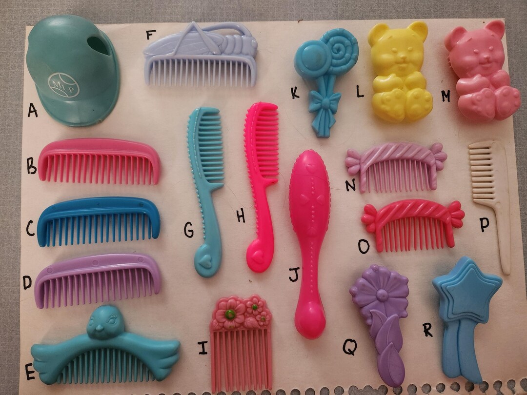 Vintage My Little Pony G1 MLP Accessories Combs YOU CHOOSE - Etsy