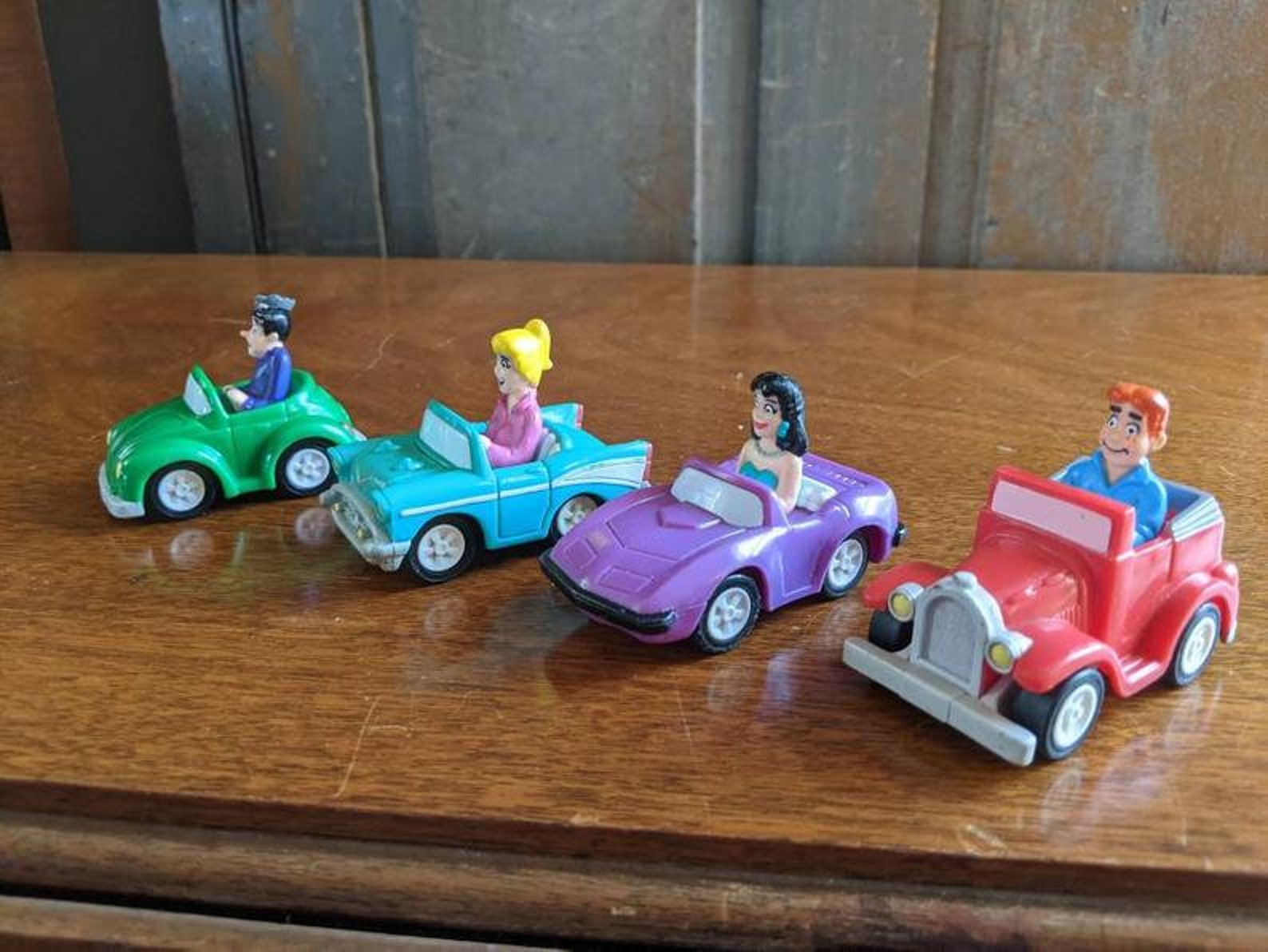 Vintage Set of 4 Archie Riverdale Cars Etsy