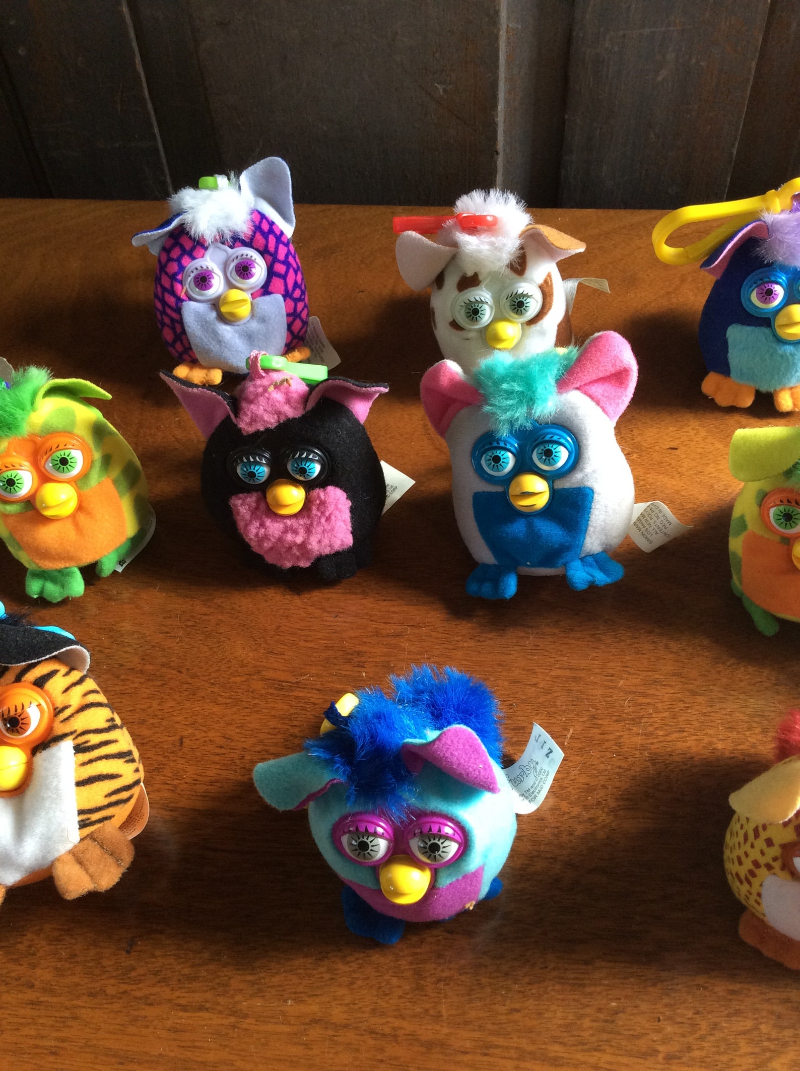 Vintage Furby Keychain YOU CHOOSE Etsy