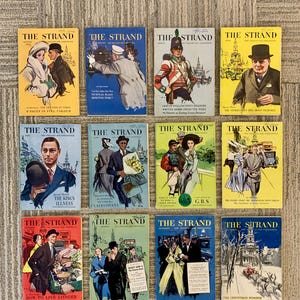 The Strand Magazine 1949 Full Year Set: Vintage British Monthly