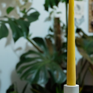 Taper Candles, Beeswax Candle Set, Dinner Candles, Wall Candlestick, Bees Wax Candle Sticks,Beeswax Taper Candle Gift,Cute Aesthetic Candles image 3