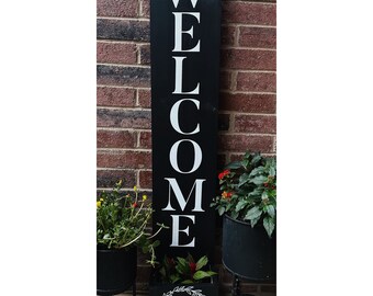 Welcome / Bienvenidos Porch Planter