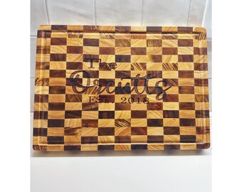 Engraved Checkered board